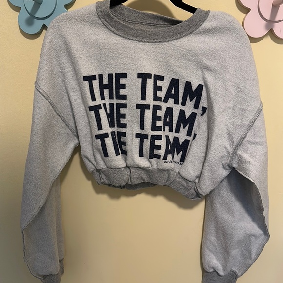 University of Michigan wolverines inside out THE TEAM unique sweatshirt - Picture 1 of 1